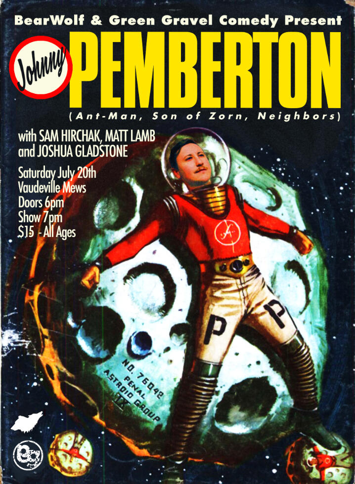 First Johnny Pemberton Solo Show in Iowa
